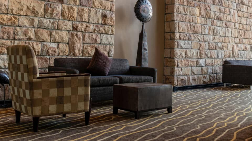 beautiful carpet in a living room